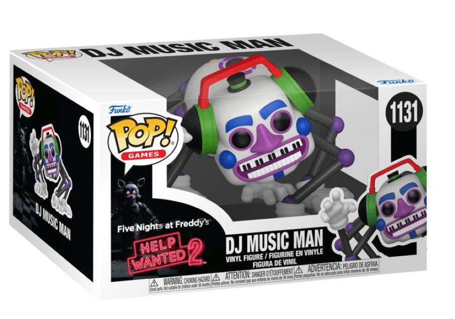 Funko - POP! - Five Nights At Freddy's: Help Wanted 2 - DJ Music Man Vinyl