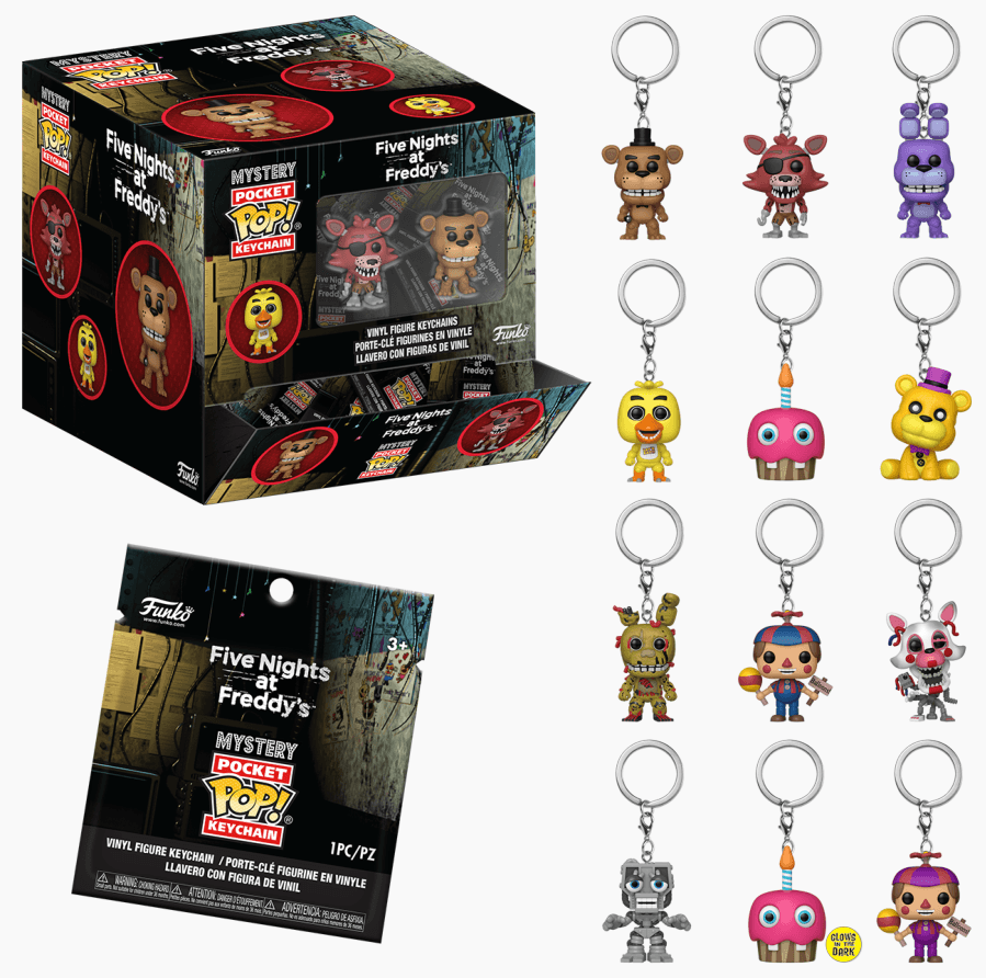 Funko - POP! - Five Nights At Freddy's: Help Wanted 2 - Keychain sortiert (Keine Auswahl möglich)