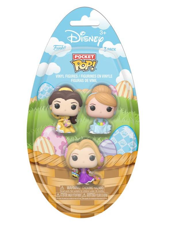 Funko - POP! - Disney: Princesses - Easter Pocket 3-Pack
