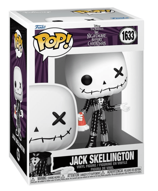 Funko - POP! - The Nightmare Before Christmas - Jack Patchwork Vinyl