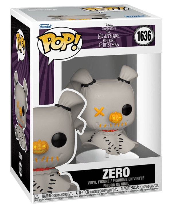 Funko - POP! - The Nightmare Before Christmas - Zero Patchwork Vinyl