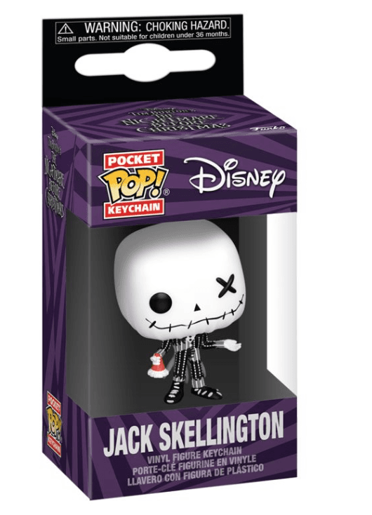 Funko - POP! - The Nightmare Before Christmas - Jack Patchwork Keychain