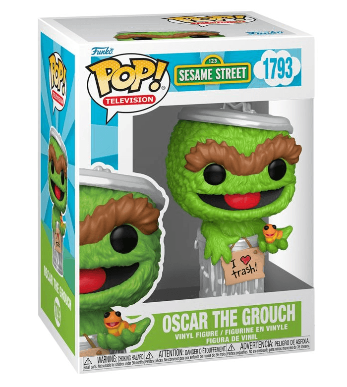 Funko - POP! - Sesame Street - Oscar the Grouch Vinyl