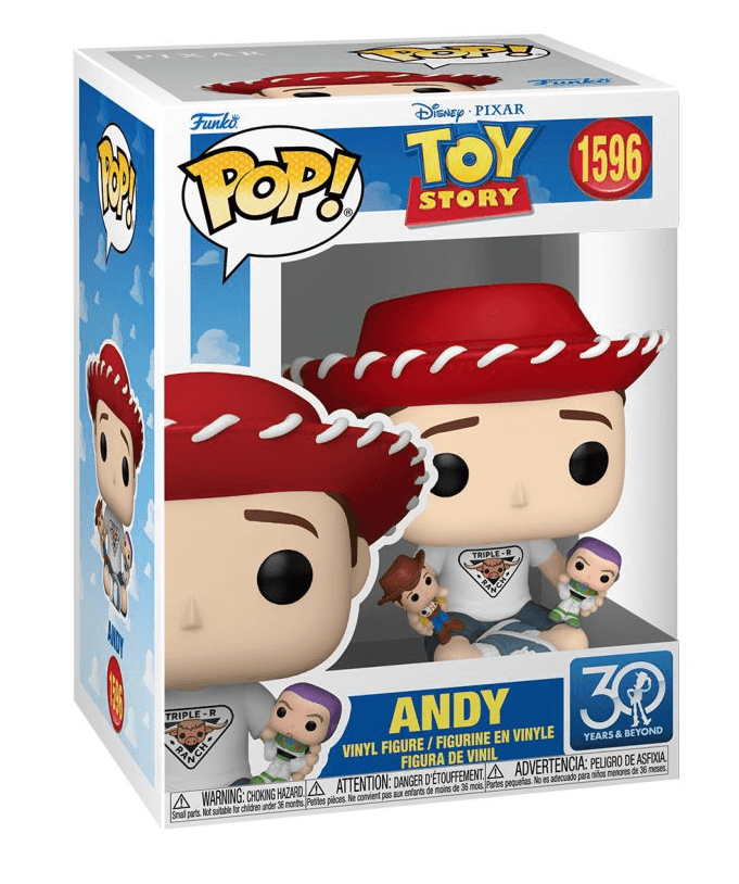 Funko - POP! - Toy Story - Andy 30th Anniversary Vinyl