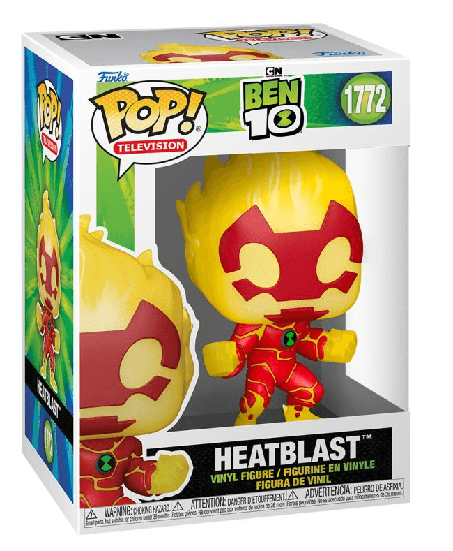 Funko - POP! - Ben 10 - Heatblast Vinyl