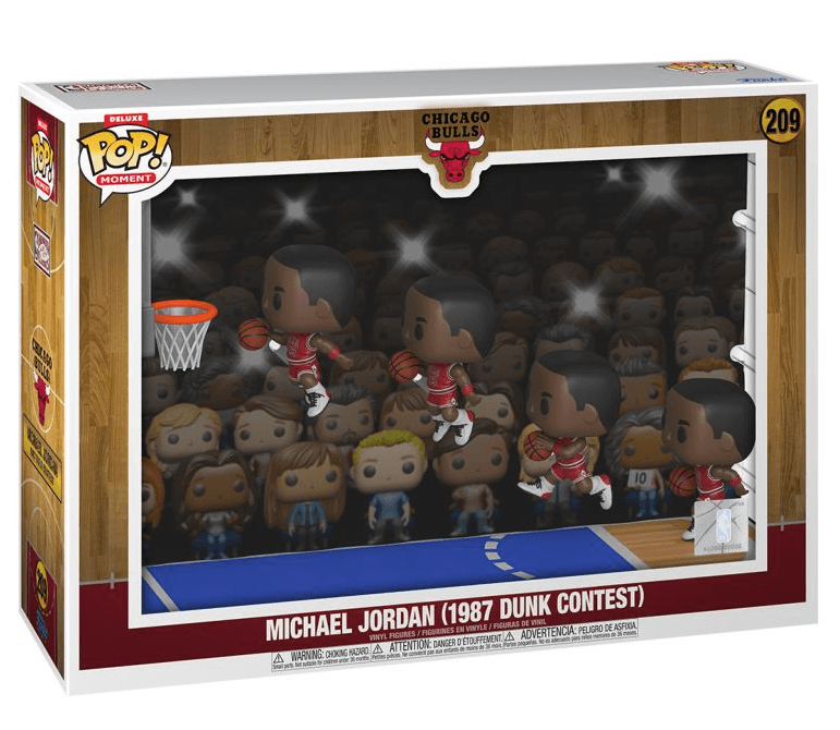 Funko - POP! - NBA Legends - Michael Jordan (87' Dunk Comp.) Pop! Moment Deluxe