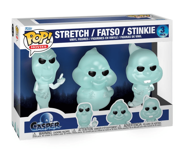 Funko - POP! - Casper: 30th Anniversary - Ghostly Trio Vinyl 3-Pack