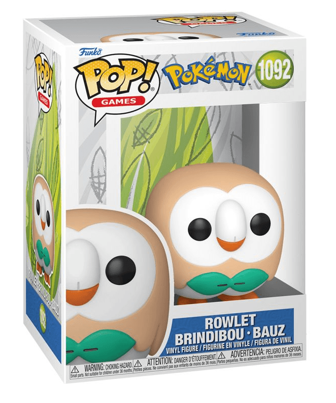 Funko - POP! - Pokemon - Rowlet Vinyl