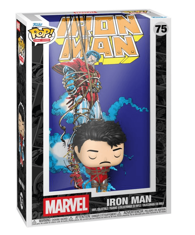Funko - POP! - Marvel Comics - Iron Man '68 Pop! Comic Cover