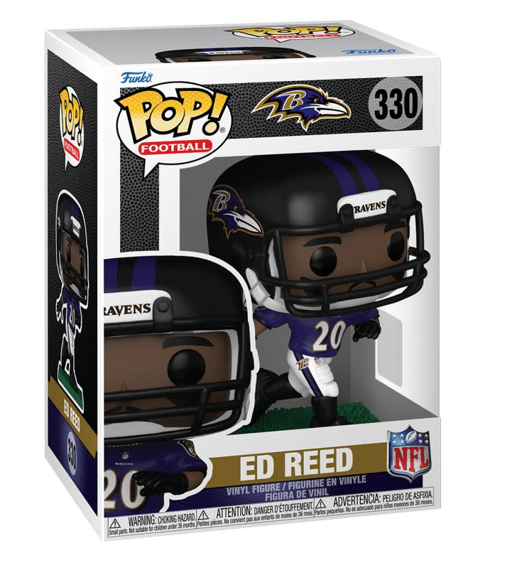 Funko - POP! - NFL: Legends - Ed Reed (Ravens) Vinyl