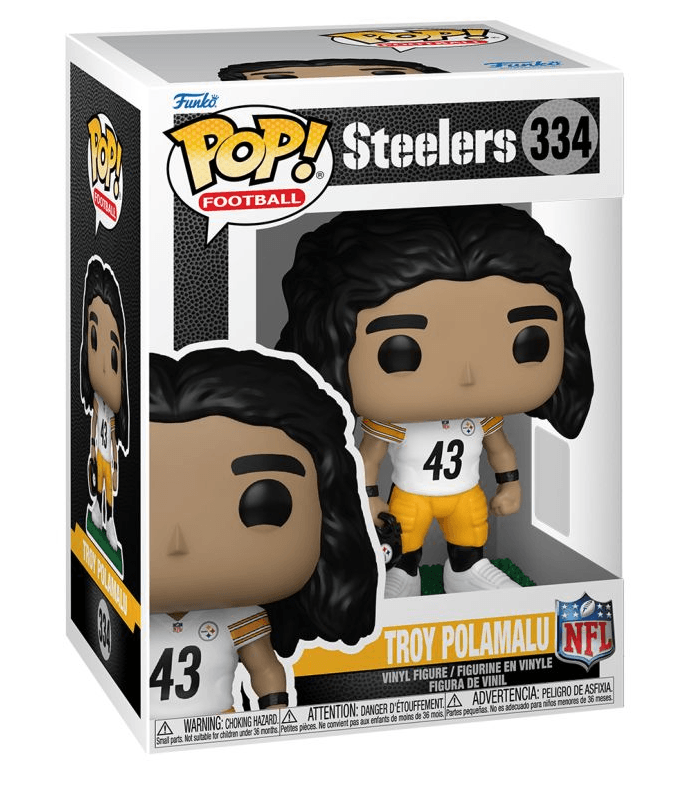 Funko - POP! - NFL: Legends - Troy Polamalu (Steelers) Vinyl