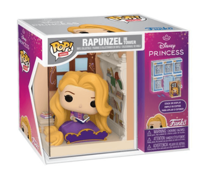 Funko - POP! - Nook Disney Tangled – Rapunzel im Turm Sammelfigur mit Acrylcase