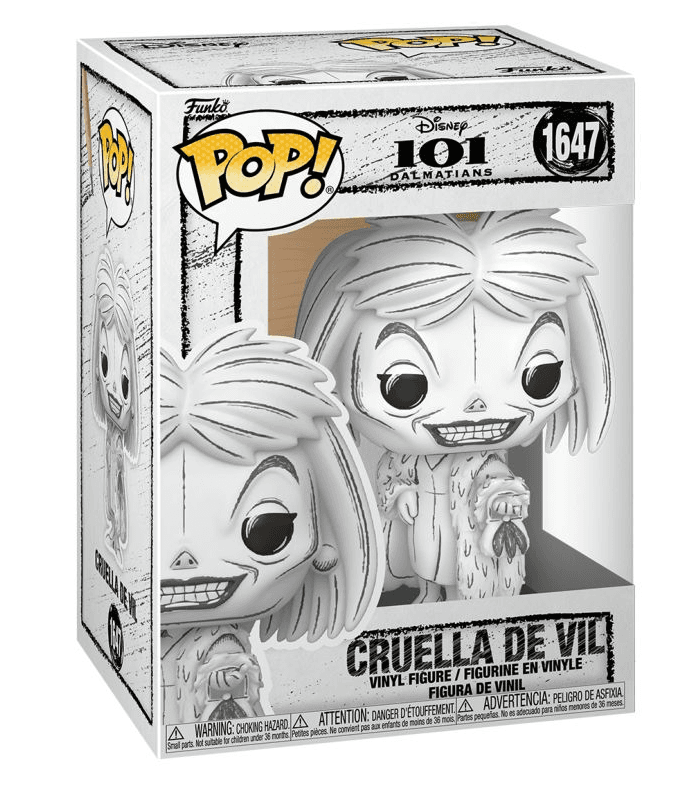 Funko - POP! - Disney: Sketched - Cruella De Vil Vinyl