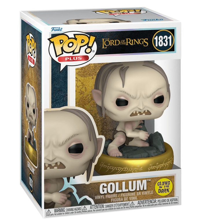 Funko - POP! - The Lord of the Rings - Gollum (Glow) Plus