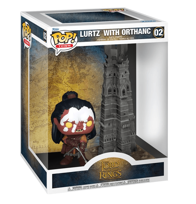 Funko - POP! - The Lord of the Rings - Lurtz with Orthanc Town