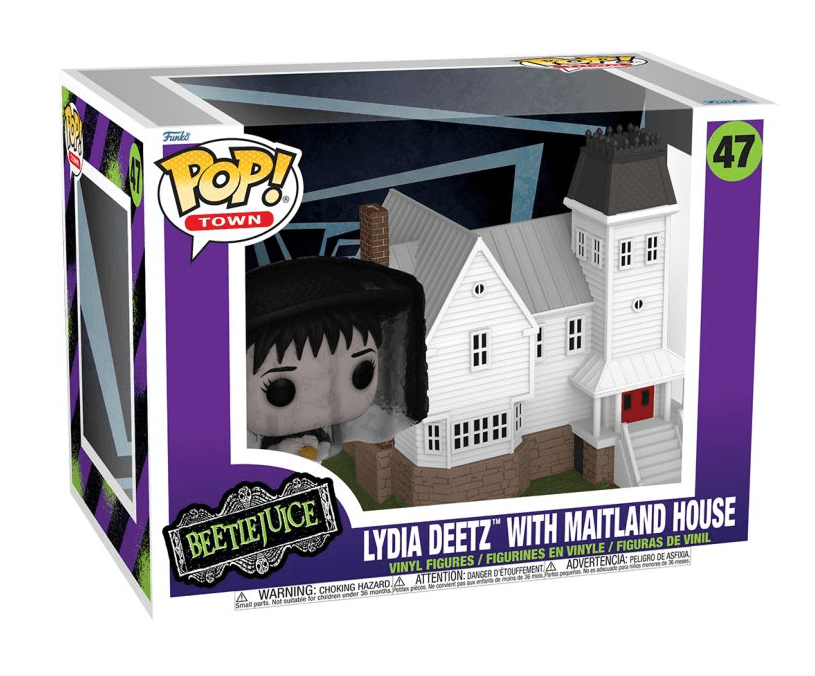 Funko - POP! - Beetlejuice 2 - Lydia Deetz with Maitland House Vinyl Town