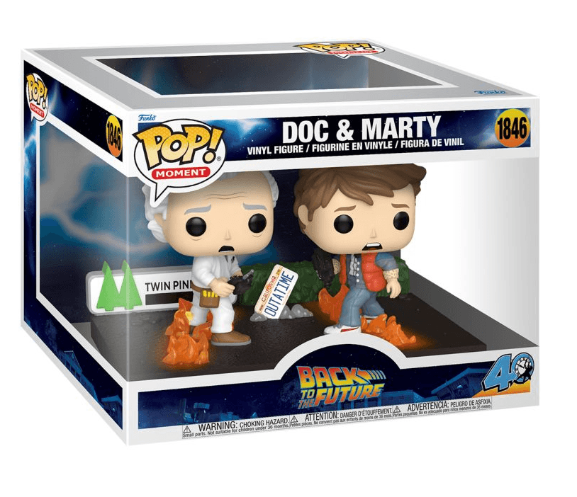 Funko - POP! - Back to the Future - Doc & Marty Vinyl Moment