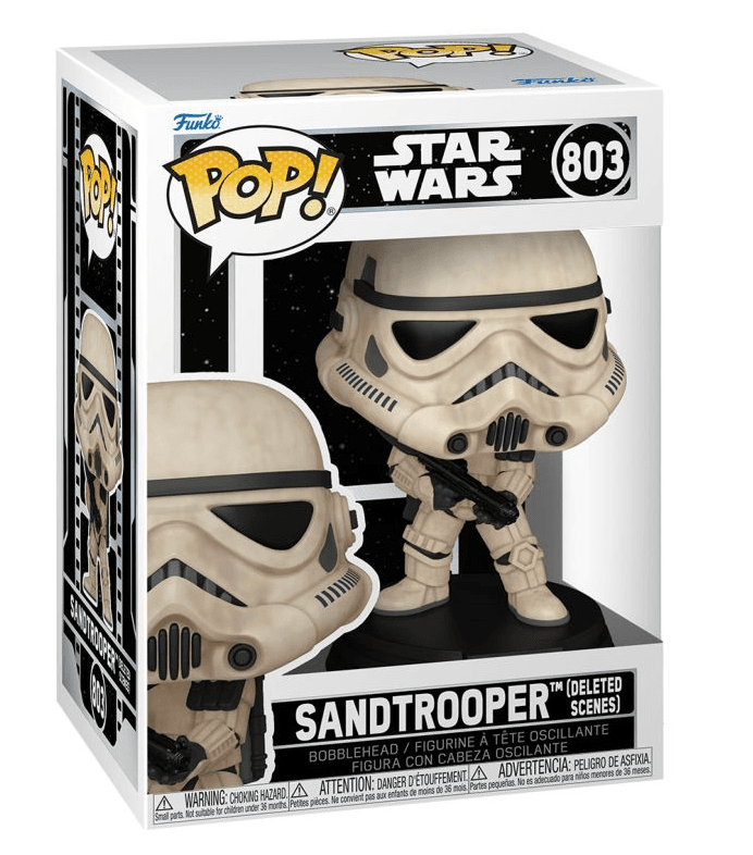 Funko - POP! - Star Wars: Deleted Scenes - Sandtrooper (Survival Backpack) Vinyl