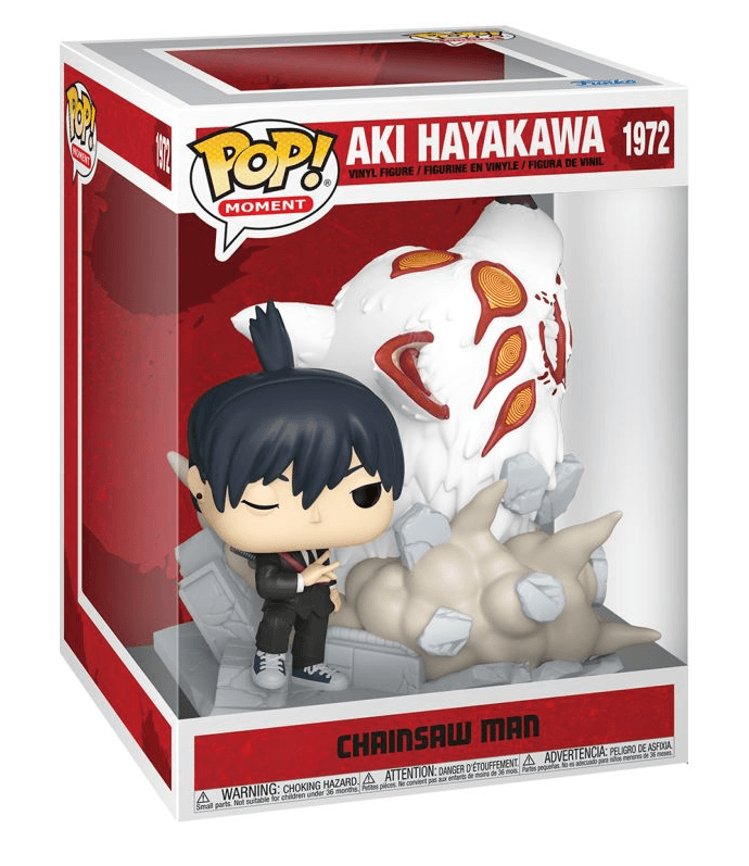 Funko - POP! - Chainsaw Man - Aki with Fox Devil Vinyl Moment
