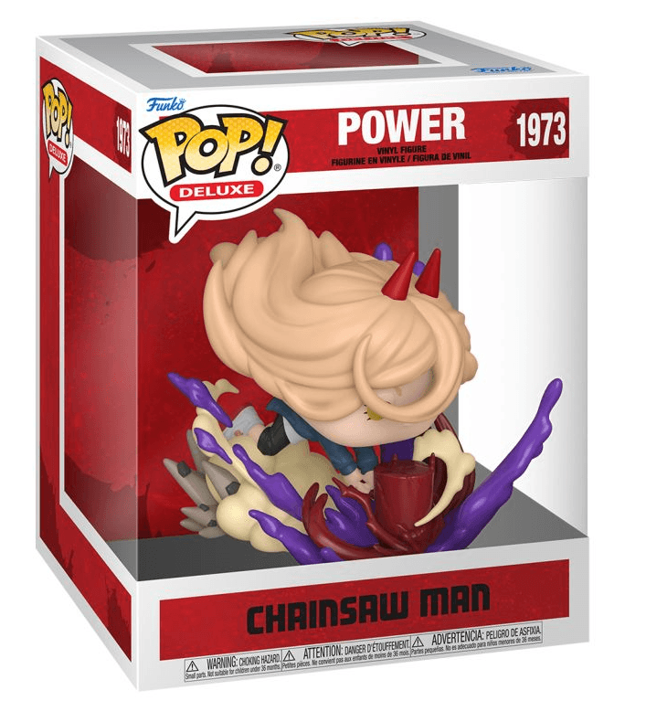 Funko - POP! - Chainsaw Man - Power with Blood Mallet Vinyl Deluxe