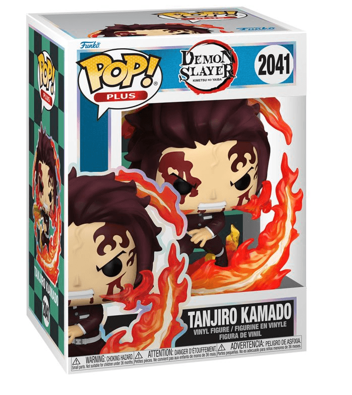 Funko - POP! - Demon Slayer - Tanjiro Kamado (Dancing Flash) Plus