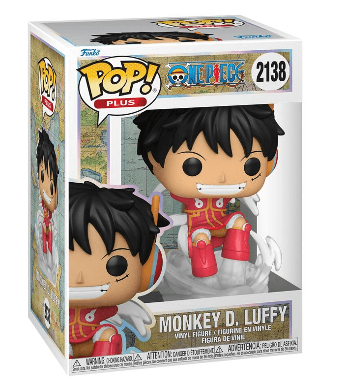 Funko - POP! - One Piece - Luffy (Egghead) Plus