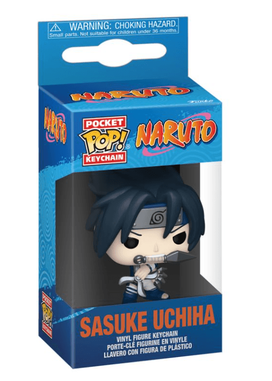 Funko - POP! - Naruto - Sasuke Uchiha New Classics Vinyl Keychain