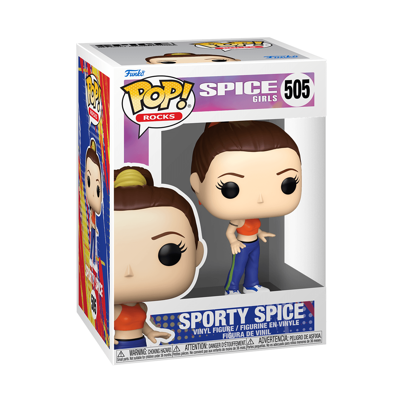 Funko POP! Rocks Spice Girls Wannabe Sporty Spice Vinylfigur Nr. 505