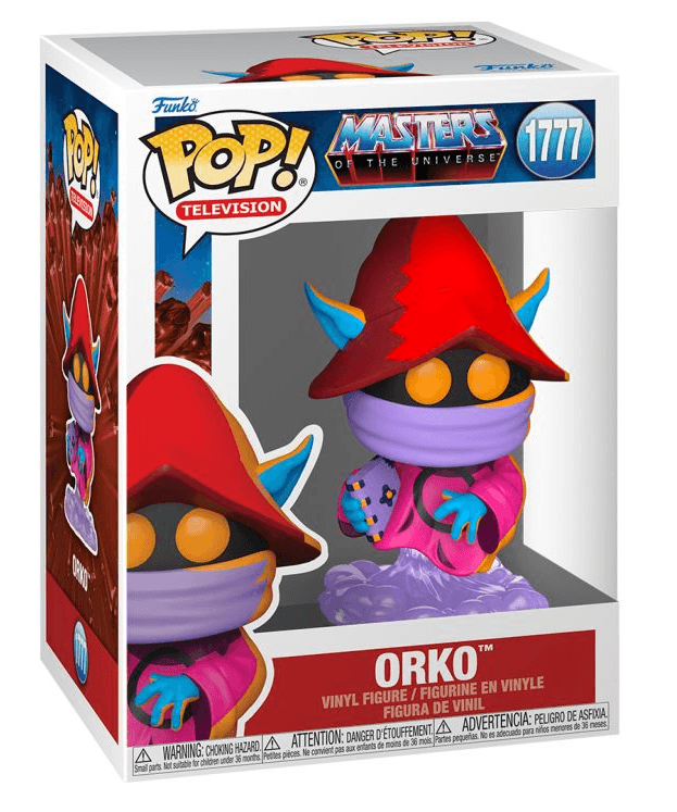 Funko - POP! - Masters of The Universe - Orko (Retro Neon Deco) Vinyl