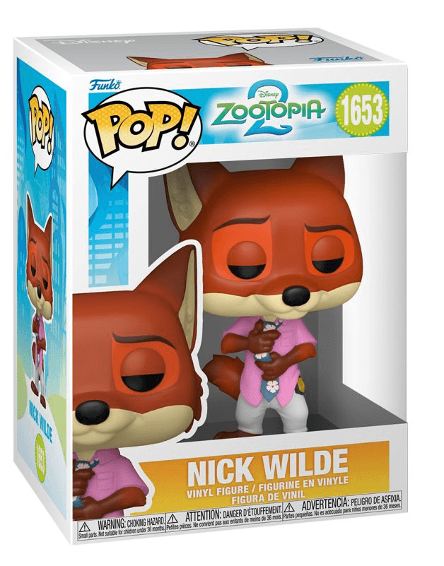 Funko - POP! - Zootopia 2 - Nick Wilde Vinyl