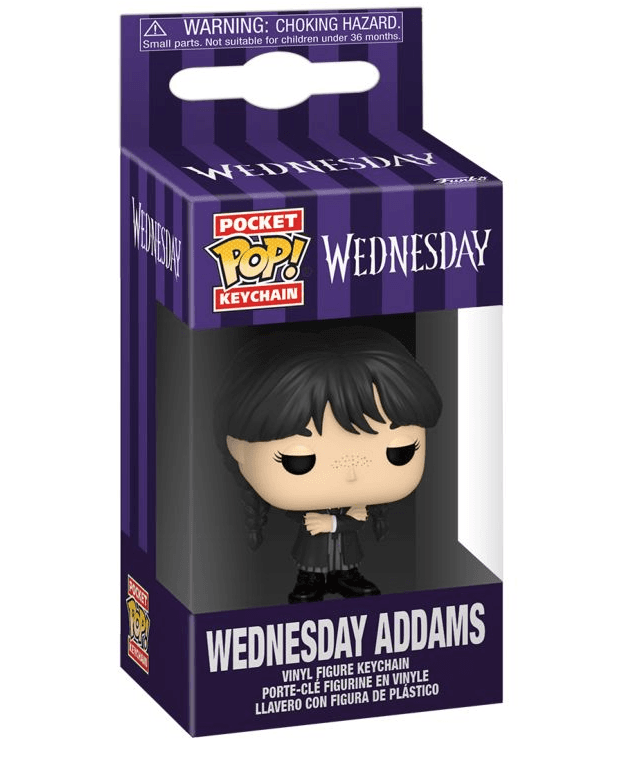 Funko - POP! - Wednesday (TV) - Wednesday Addams (Coat) Keychain
