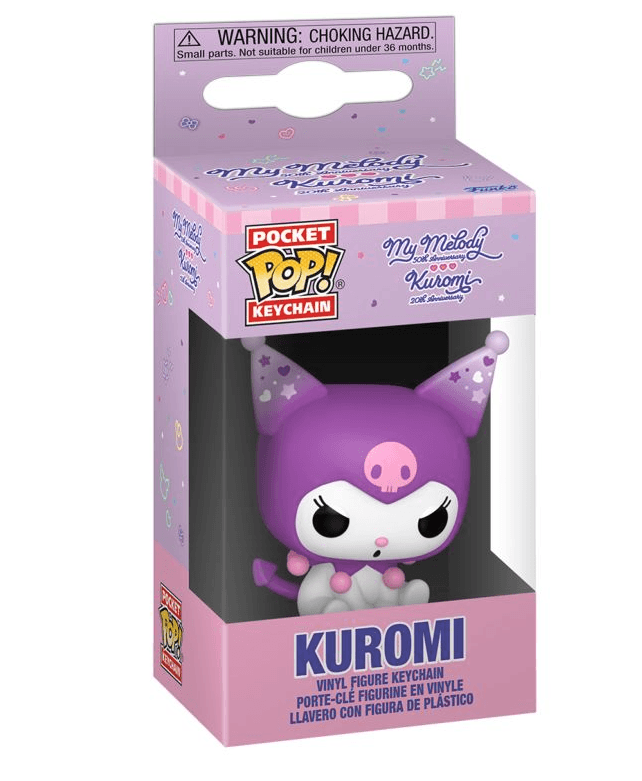 Funko - POP! - Hello Kitty - Kuromi Pop! 20th Anniversary Keychain