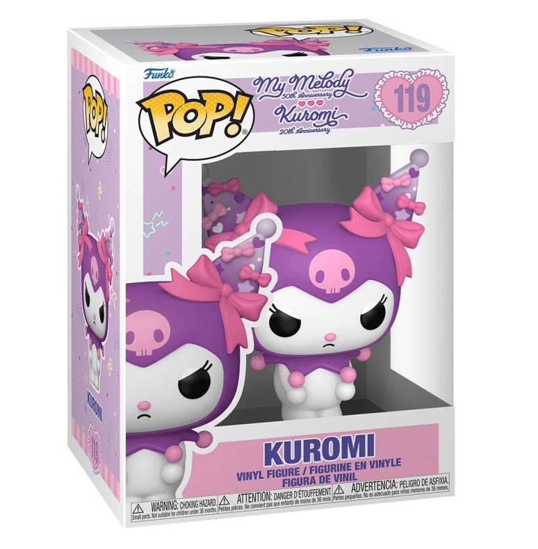 Funko - POP! - Hello Kitty - Kuromi (Grumpy) 20th Anniversary Vinyl
