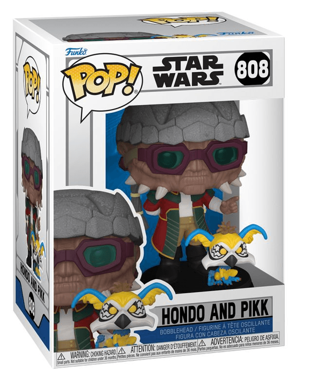 Funko - POP! - Star Wars: Clone Wars - Hondo and Pikk Vinyl