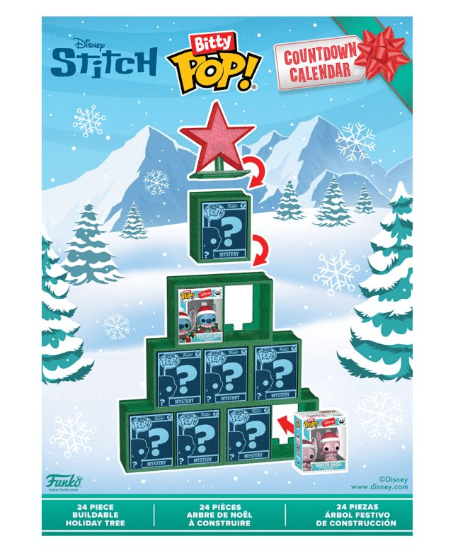 Produktbild Funko - POP! - Lilo & Stitch - Bitty Pop! Vinyl Holiday Countdown Calendar 2 von 7