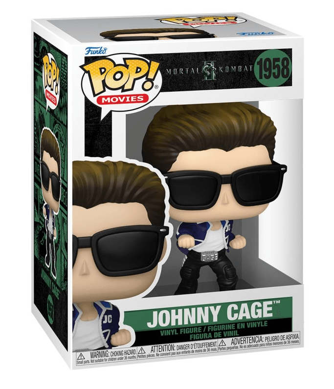 Funko - POP! - Mortal Kombat 2 - Johnny Cage Vinyl