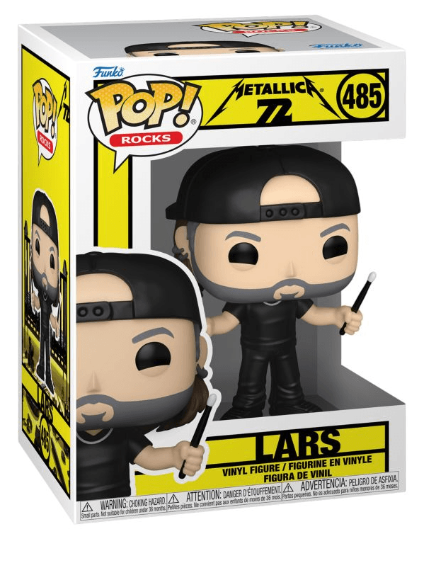 Funko - POP! - Metallica - Lars (72 Seasons) Vinyl