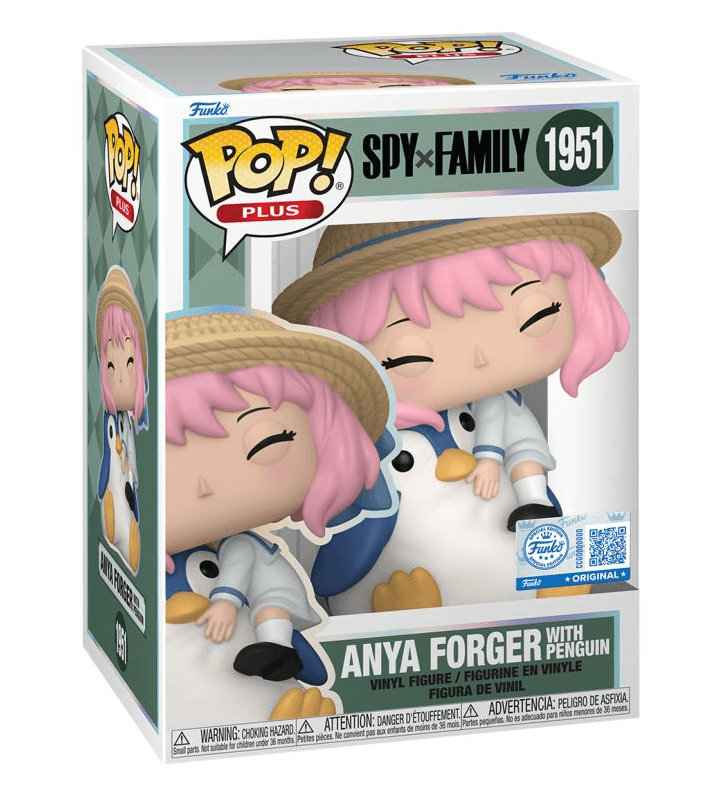 Funko - POP! - Spy x Family - Anya Forger with Penguin Plus