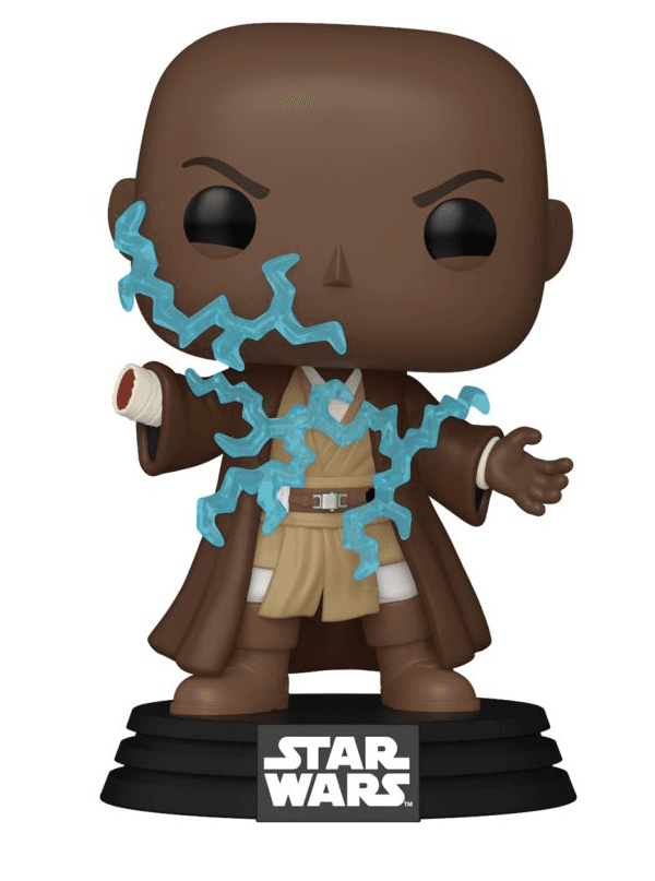 Produktbild Funko - POP! - Star Wars: Revenge of the Sith - Mace Windu Electricity Glow Vinyl 2 von 3
