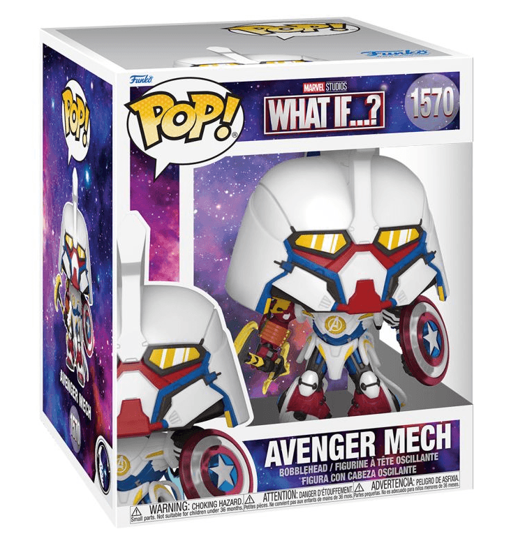Funko - POP! - What If...? - Super Mech 6" Vinyl