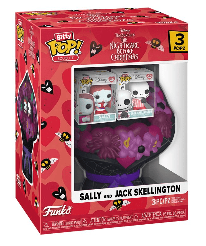 Funko - POP! - The Nightmare before Christmas - Valentines Bitty Pop! Bouquet