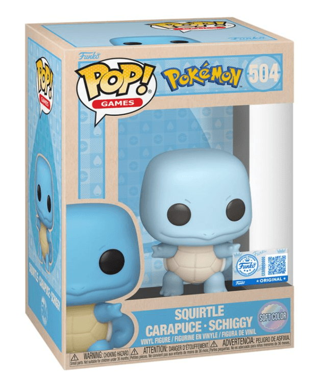Funko - POP! - Pokemon - Squirtle (Pastel) Vinyl