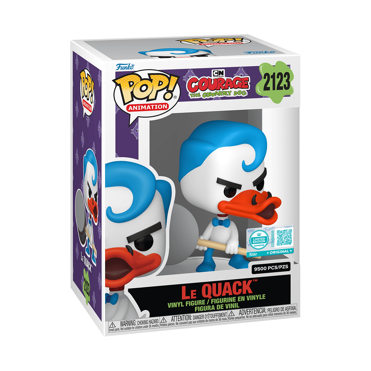Funko - POP! - Cartoon Network POP! Le Quack – Courage der feige Hund