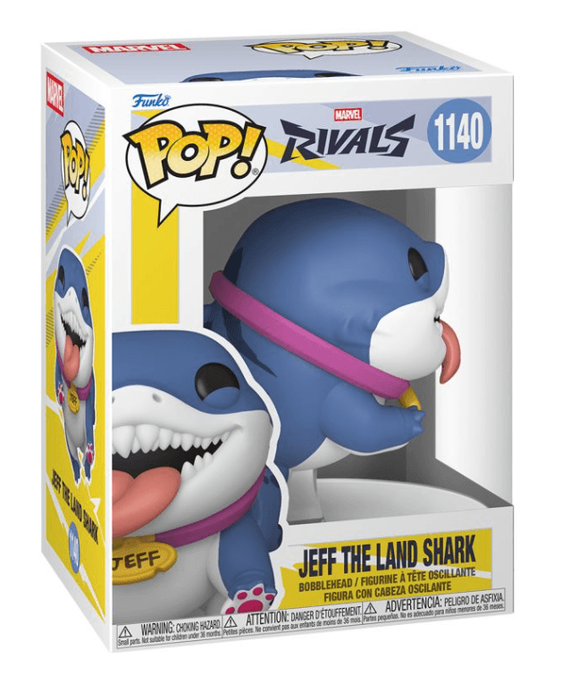Funko - POP! - Marvel Rivals - Jeff the Land Shark Vinyl