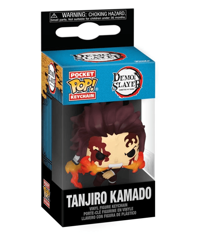 Funko - POP! - Demon Slayer - Tanjiro Kamado (Dancing Flash) Keychain