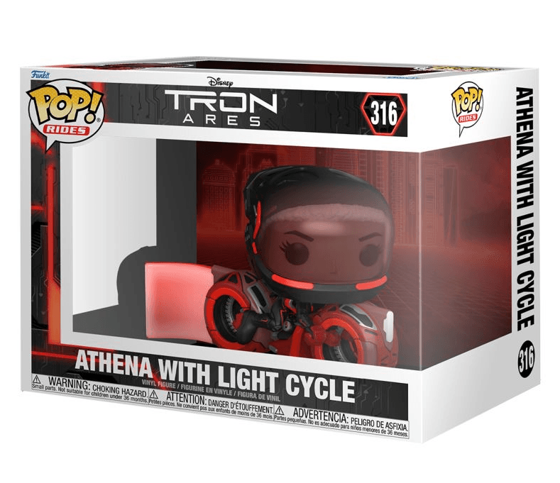 Funko - POP! - TRON: Ares - Athena with Light Cycle Ride
