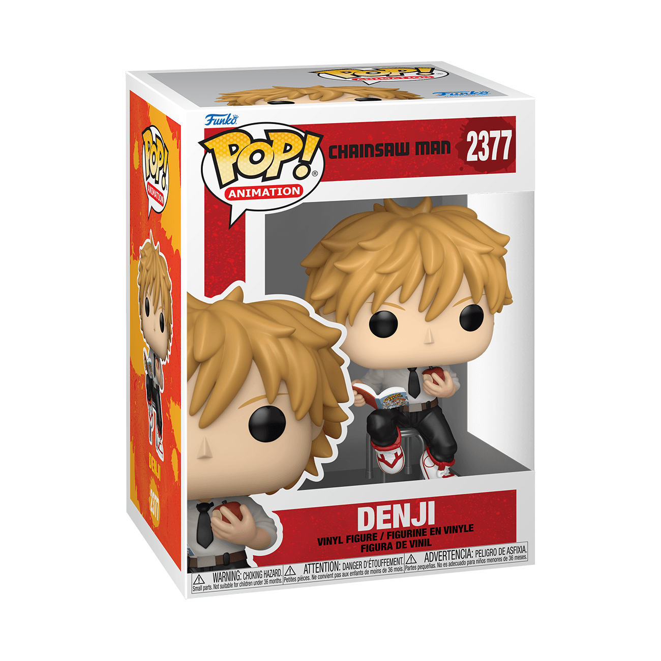Funko POP! Animation Chainsaw Man Denji Reading