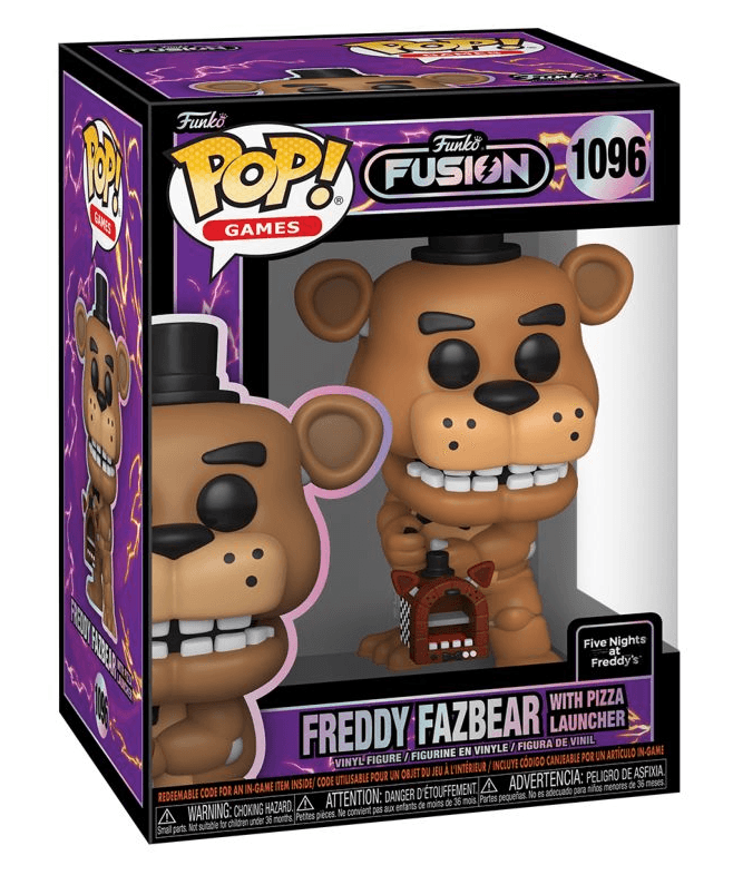 Funko - POP! - Funko Fusion - Freddy Fazbear (with Chase) Vinyl, 1 Stück, sortiert