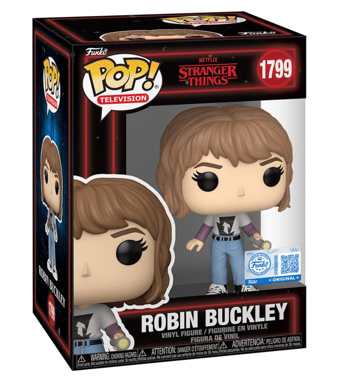 Funko - POP! - Stranger Things - Robin Buckley (with Flashlight) Vinyl