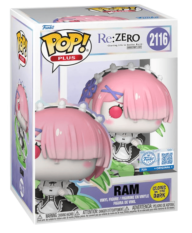 Funko - POP! - Re:Zero - Starting Life in Another World - Ram (Wind Magic) GW Plus RS